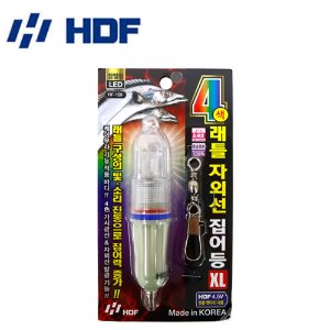 [해동] HF-159 4색 래틀 자외선 집어등 XL (점멸형)